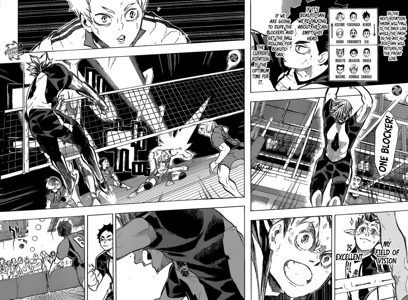 Haikyuu!! chapter 195 page 9