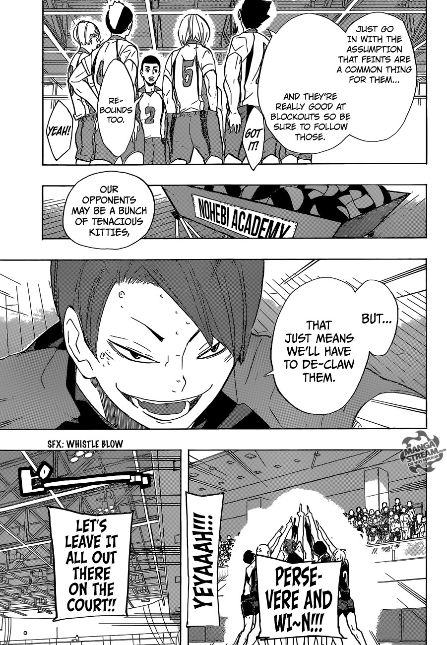 Haikyuu!! chapter 196 page 15