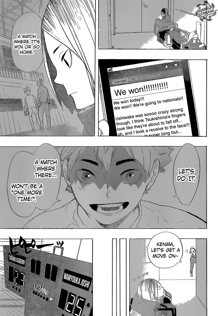 Haikyuu!! chapter 196 page 9