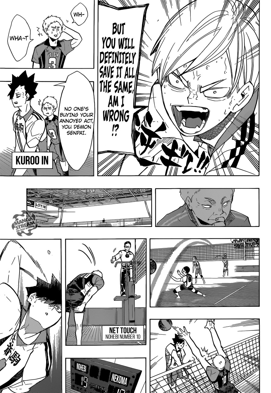 Haikyuu!! chapter 198 page 9