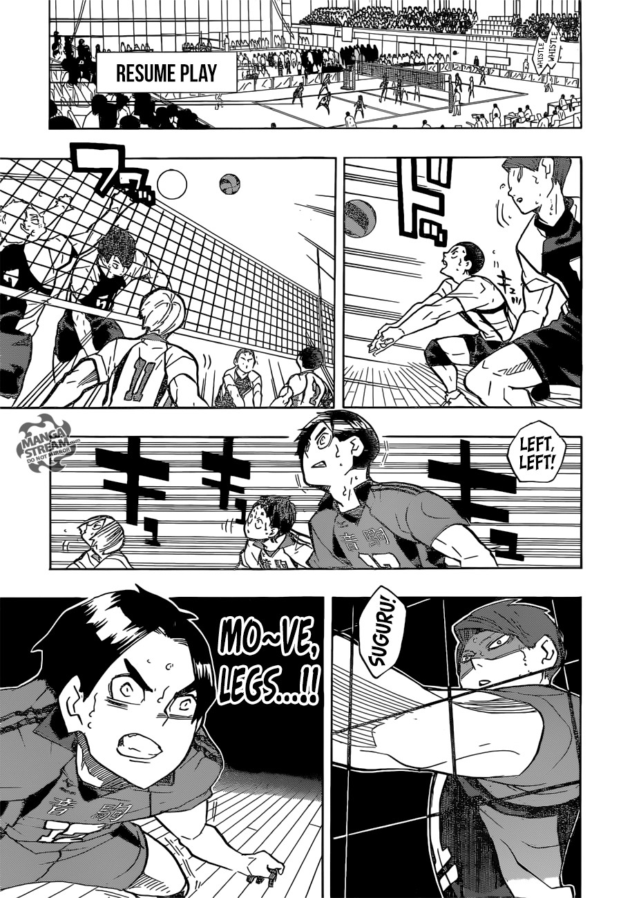 Haikyuu!! chapter 199 page 14