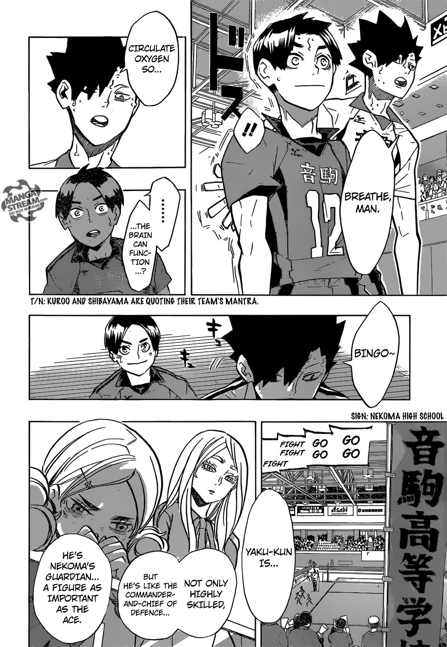 Haikyuu!! chapter 199 page 17