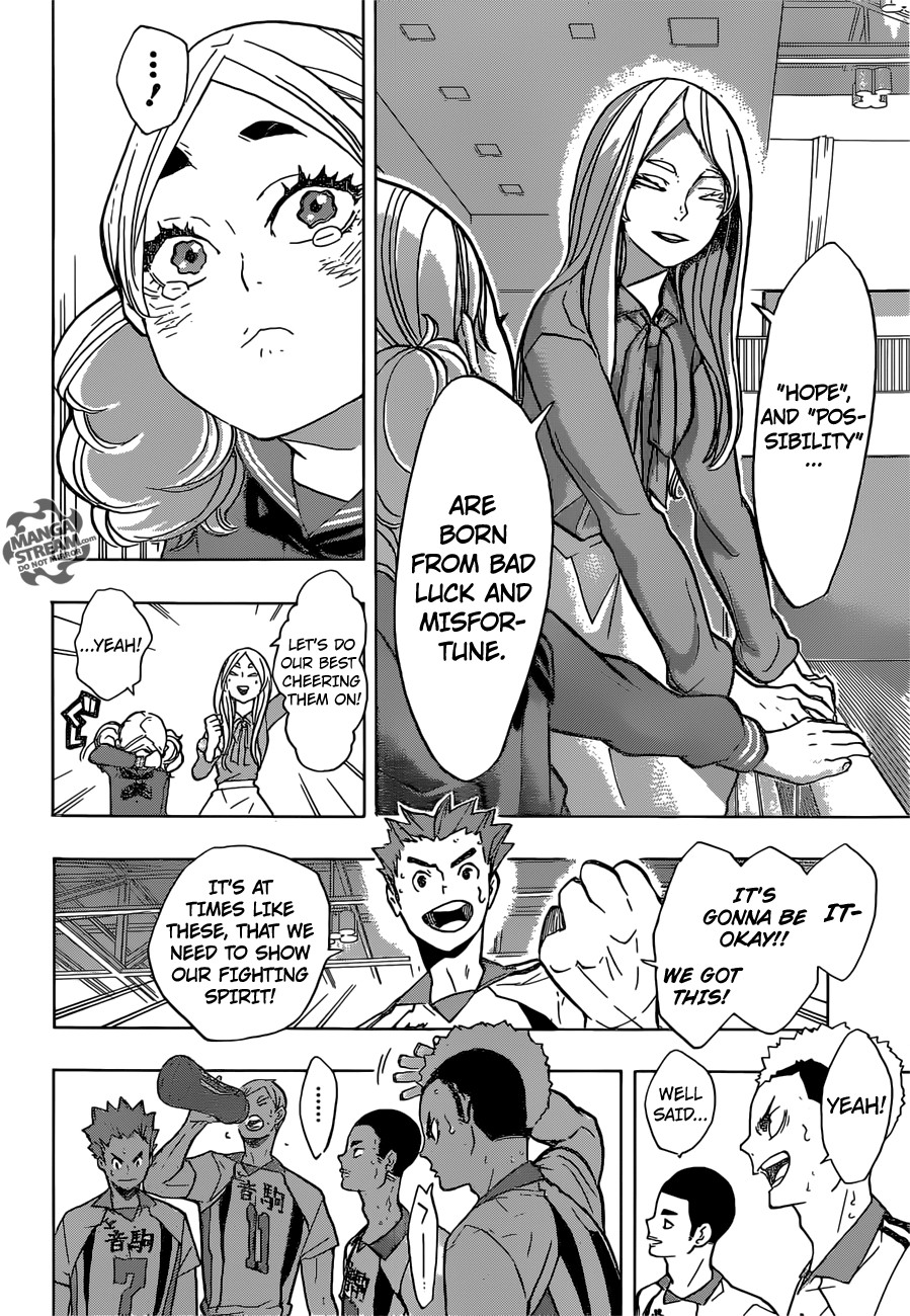Haikyuu!! chapter 199 page 19