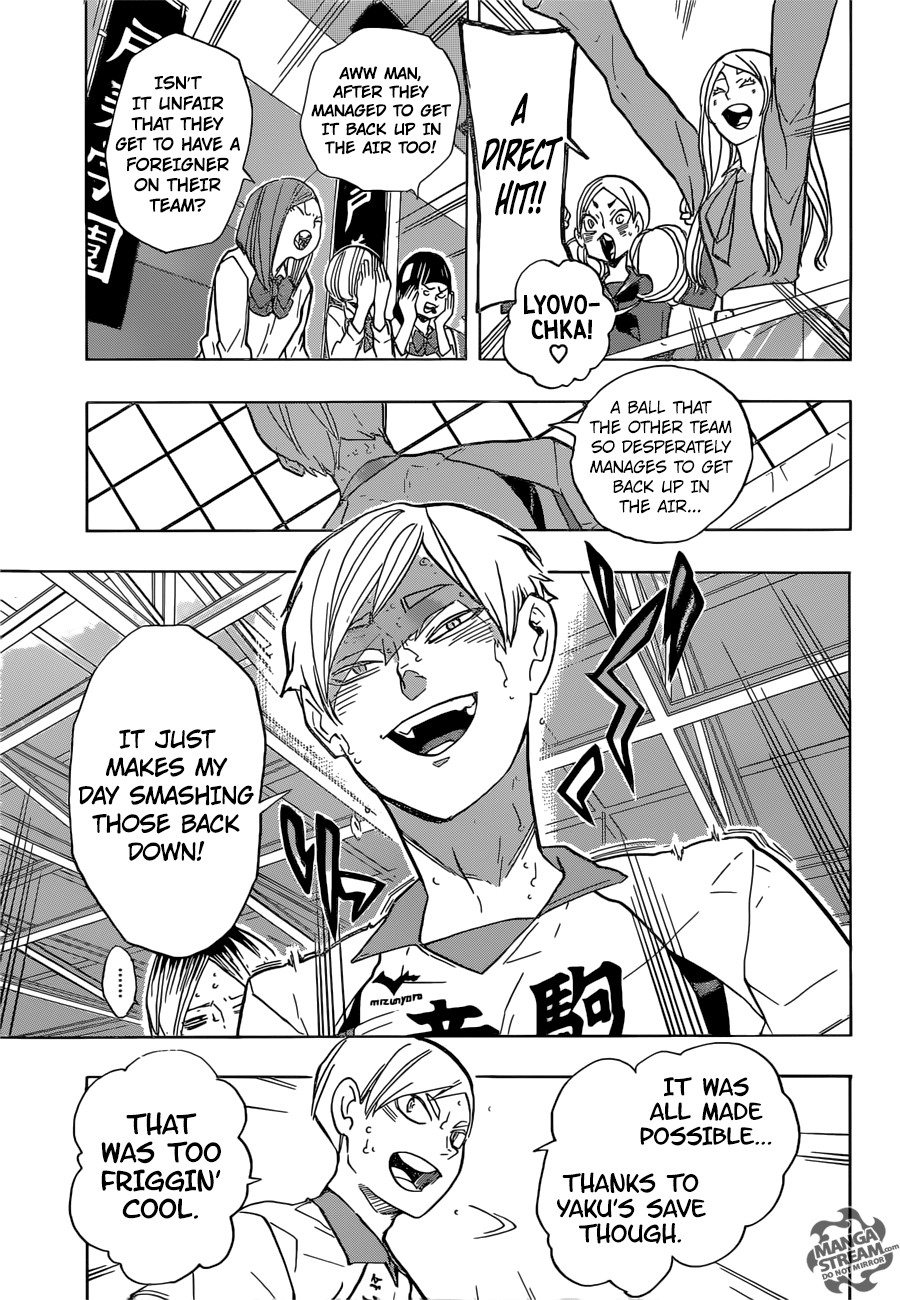 Haikyuu!! chapter 199 page 4