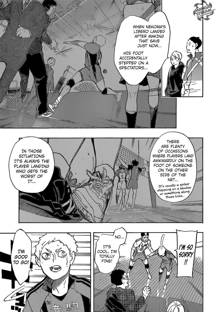 Haikyuu!! chapter 199 page 6