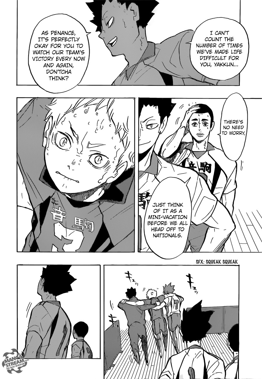Haikyuu!! chapter 199 page 9