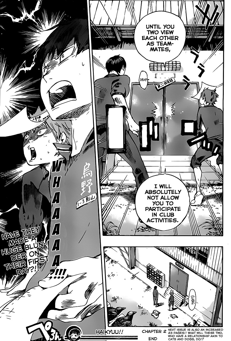 Haikyuu!! chapter 2 page 26