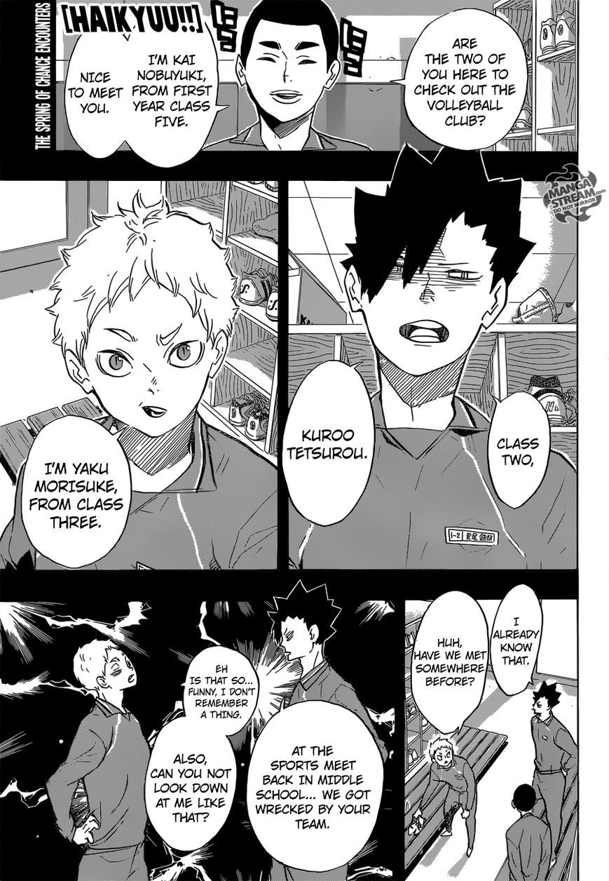 Haikyuu!! chapter 200 page 1