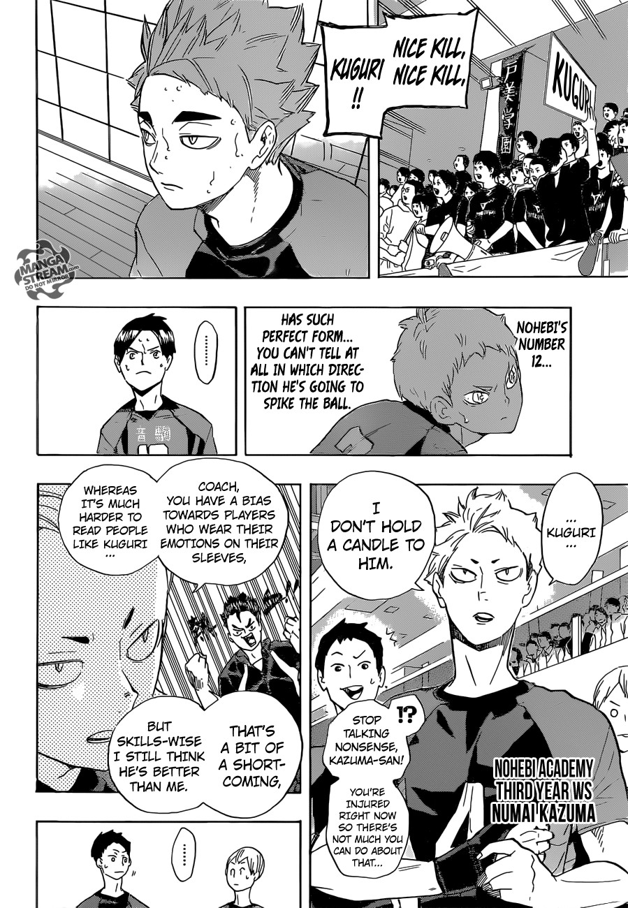 Haikyuu!! chapter 201 page 10