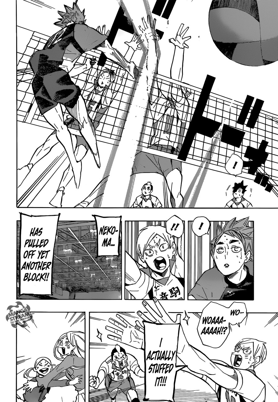 Haikyuu!! chapter 201 page 14