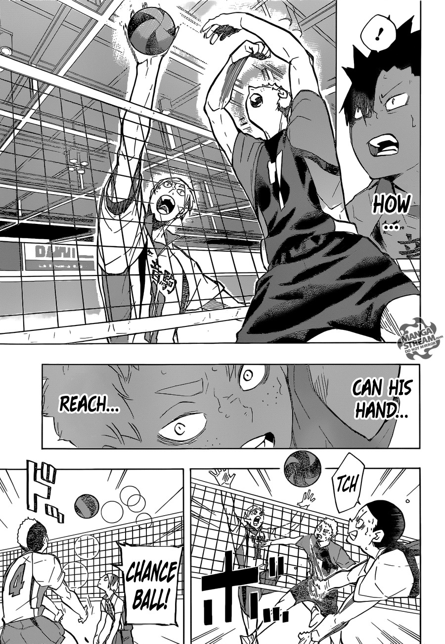 Haikyuu!! chapter 201 page 17