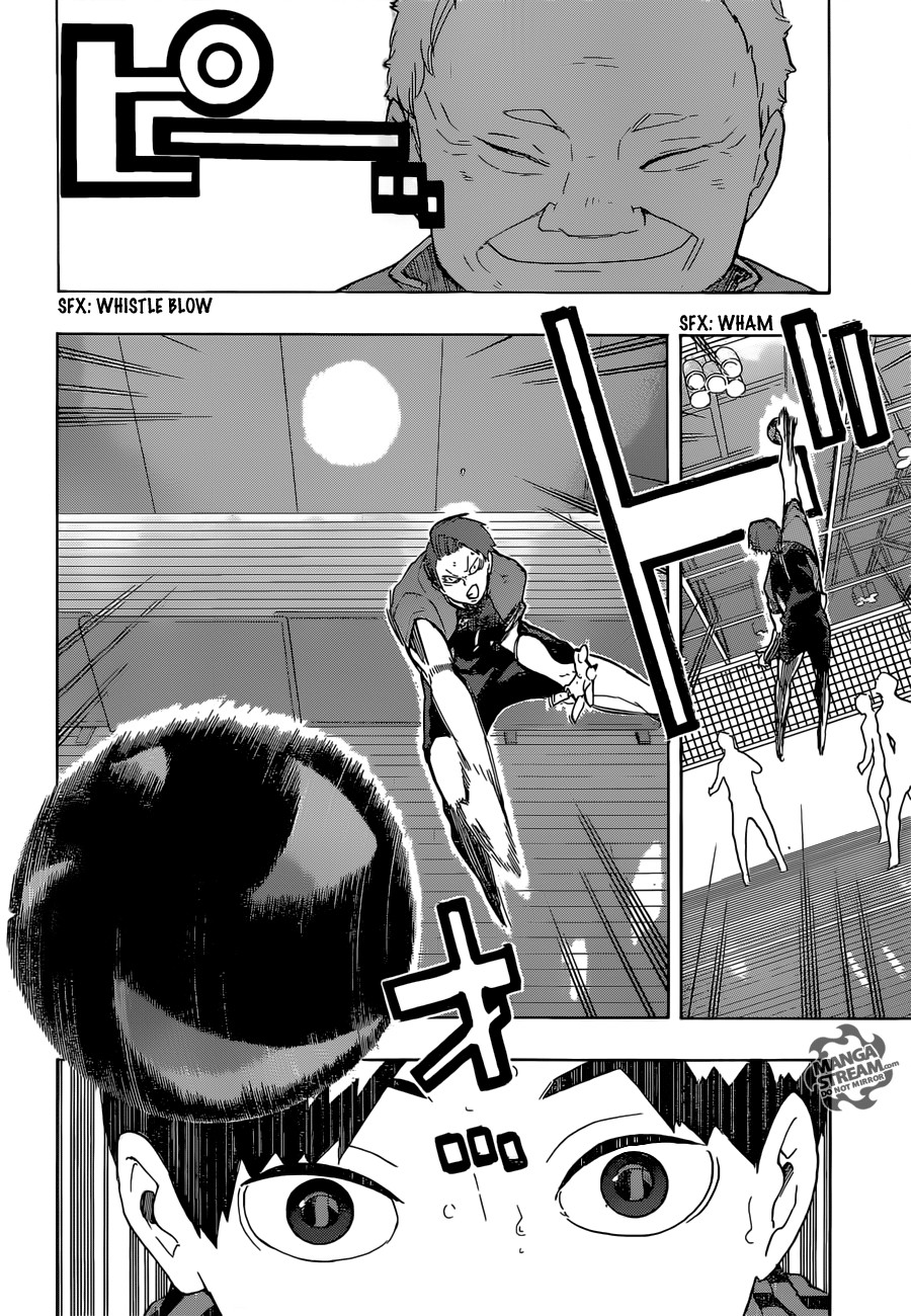 Haikyuu!! chapter 201 page 6