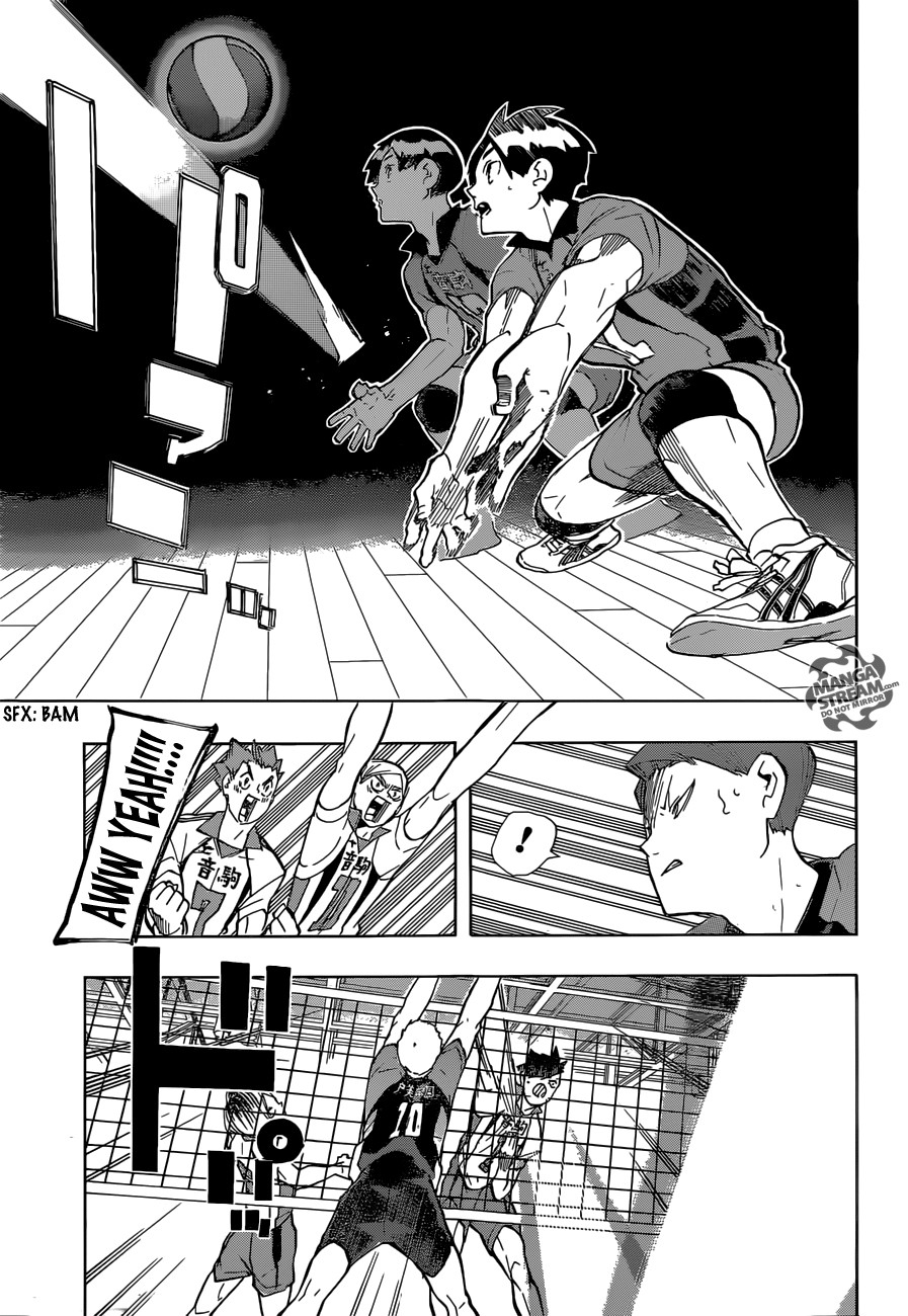 Haikyuu!! chapter 201 page 7