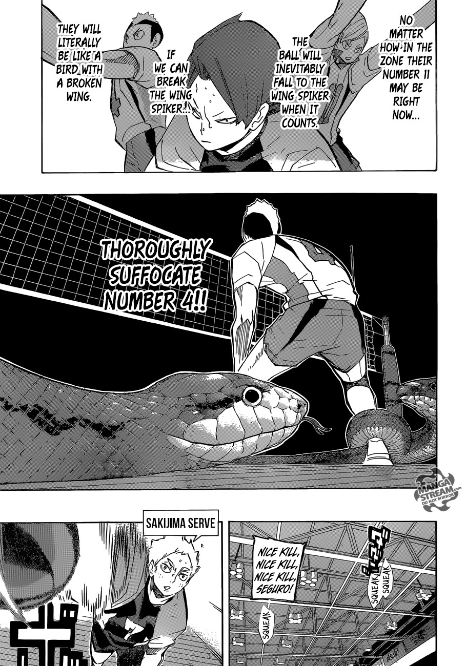 Haikyuu!! chapter 202 page 13