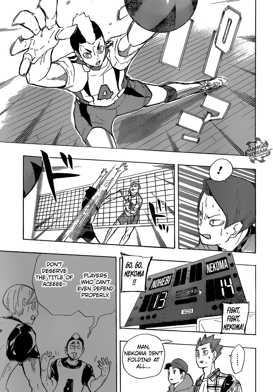 Haikyuu!! chapter 202 page 15