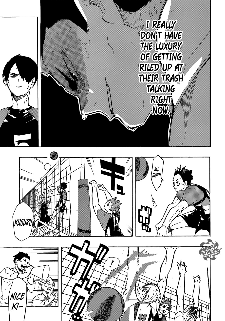 Haikyuu!! chapter 202 page 17
