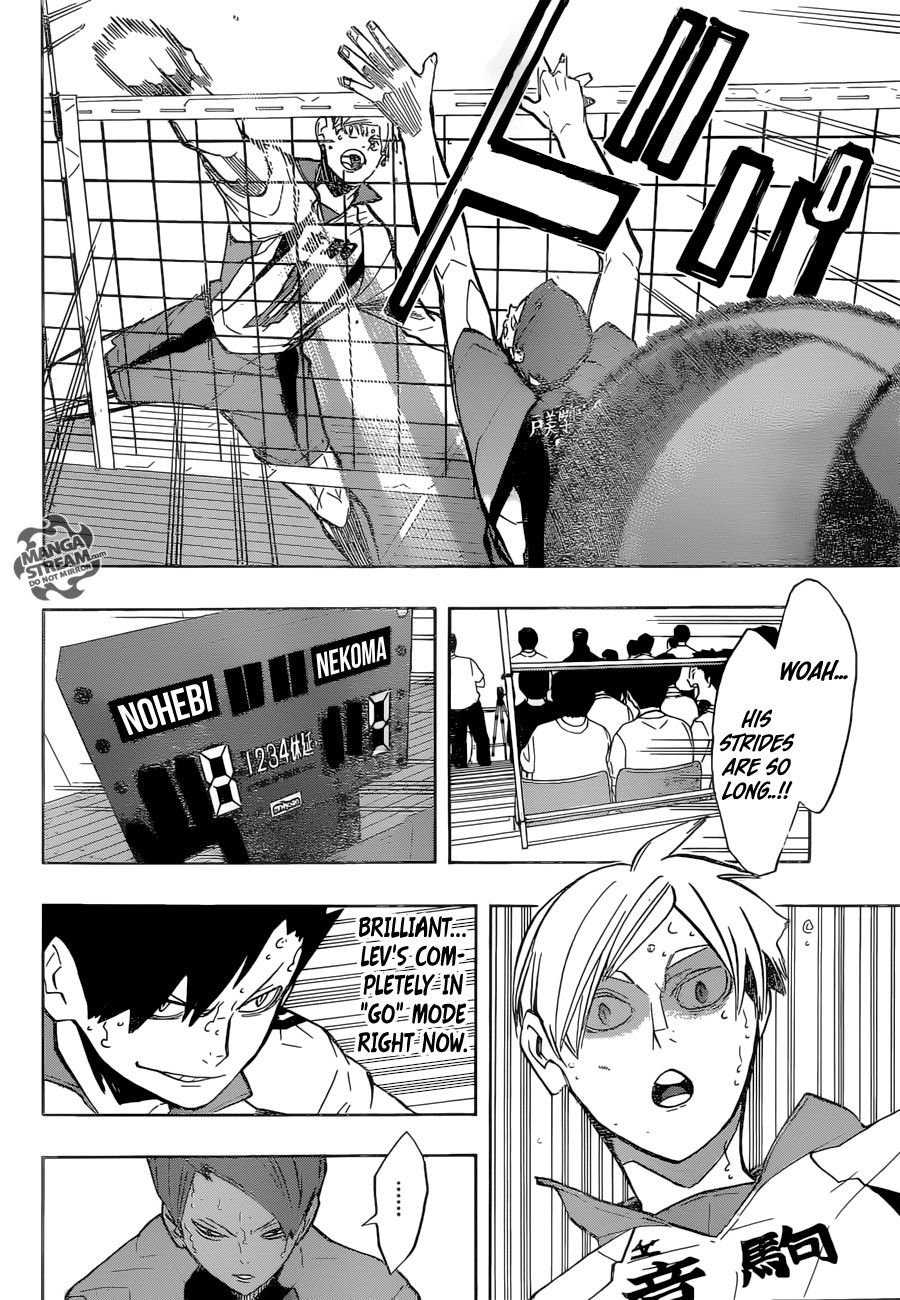 Haikyuu!! chapter 202 page 8