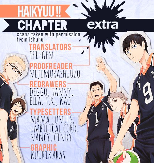 Haikyuu!! chapter 203.5 page 1