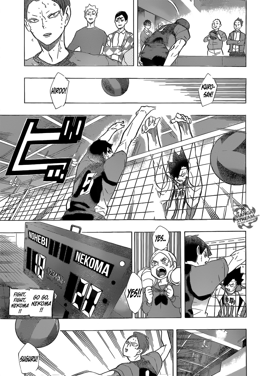 Haikyuu!! chapter 203 page 10