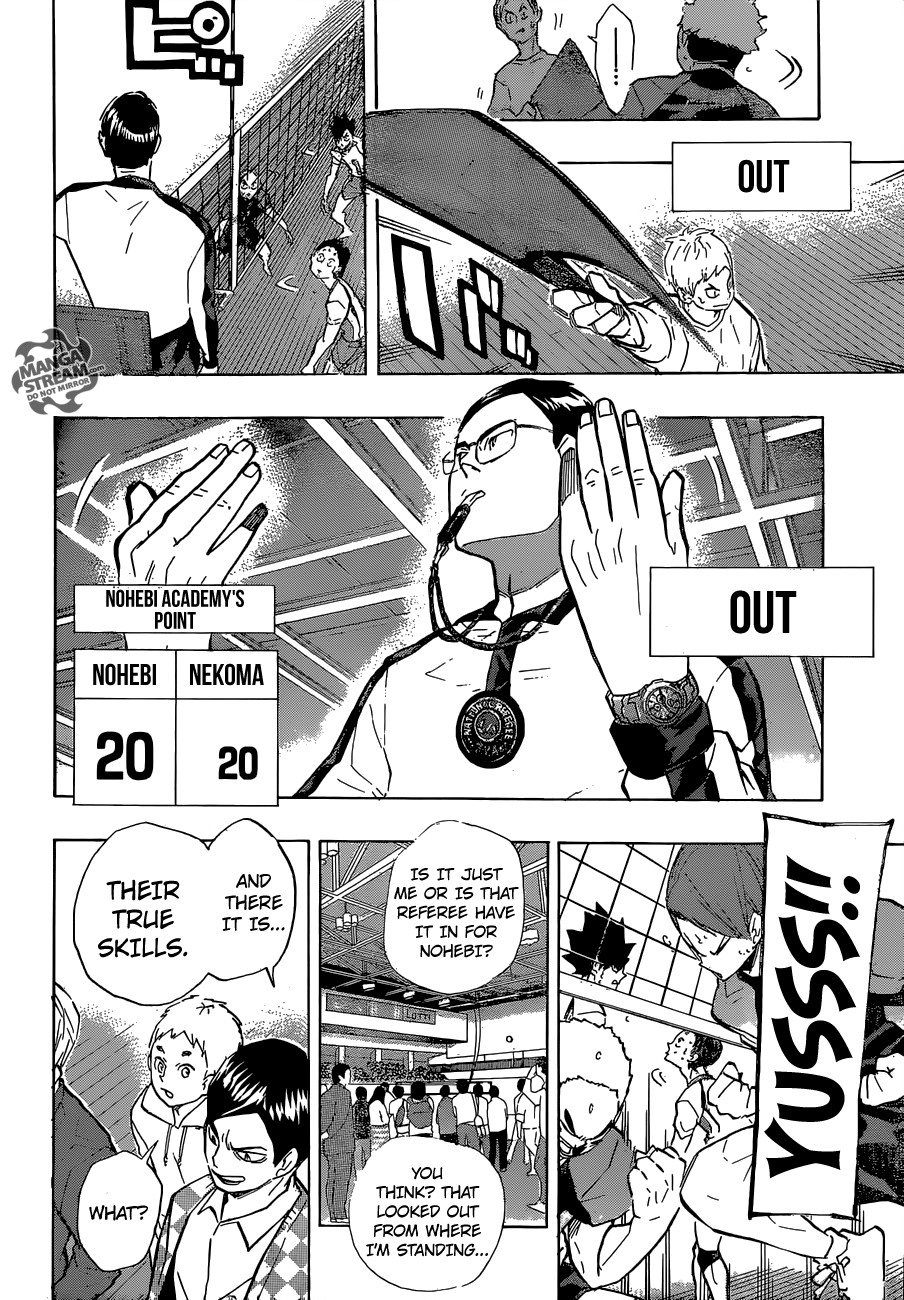Haikyuu!! chapter 203 page 15