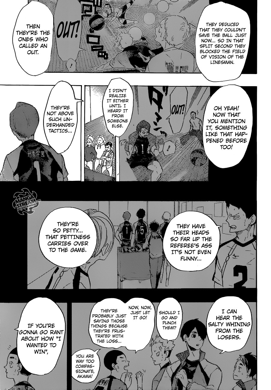 Haikyuu!! chapter 203 page 16
