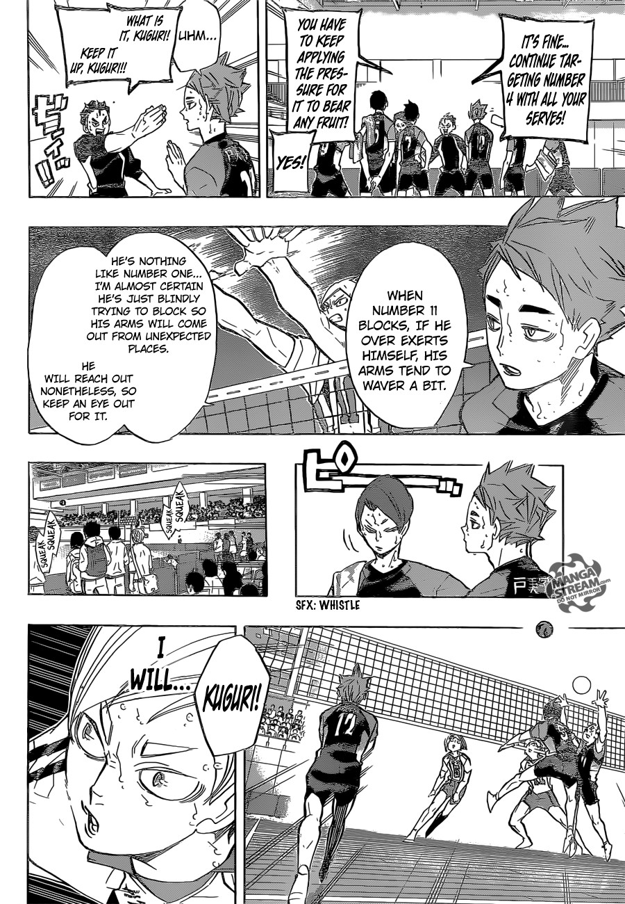 Haikyuu!! chapter 203 page 5