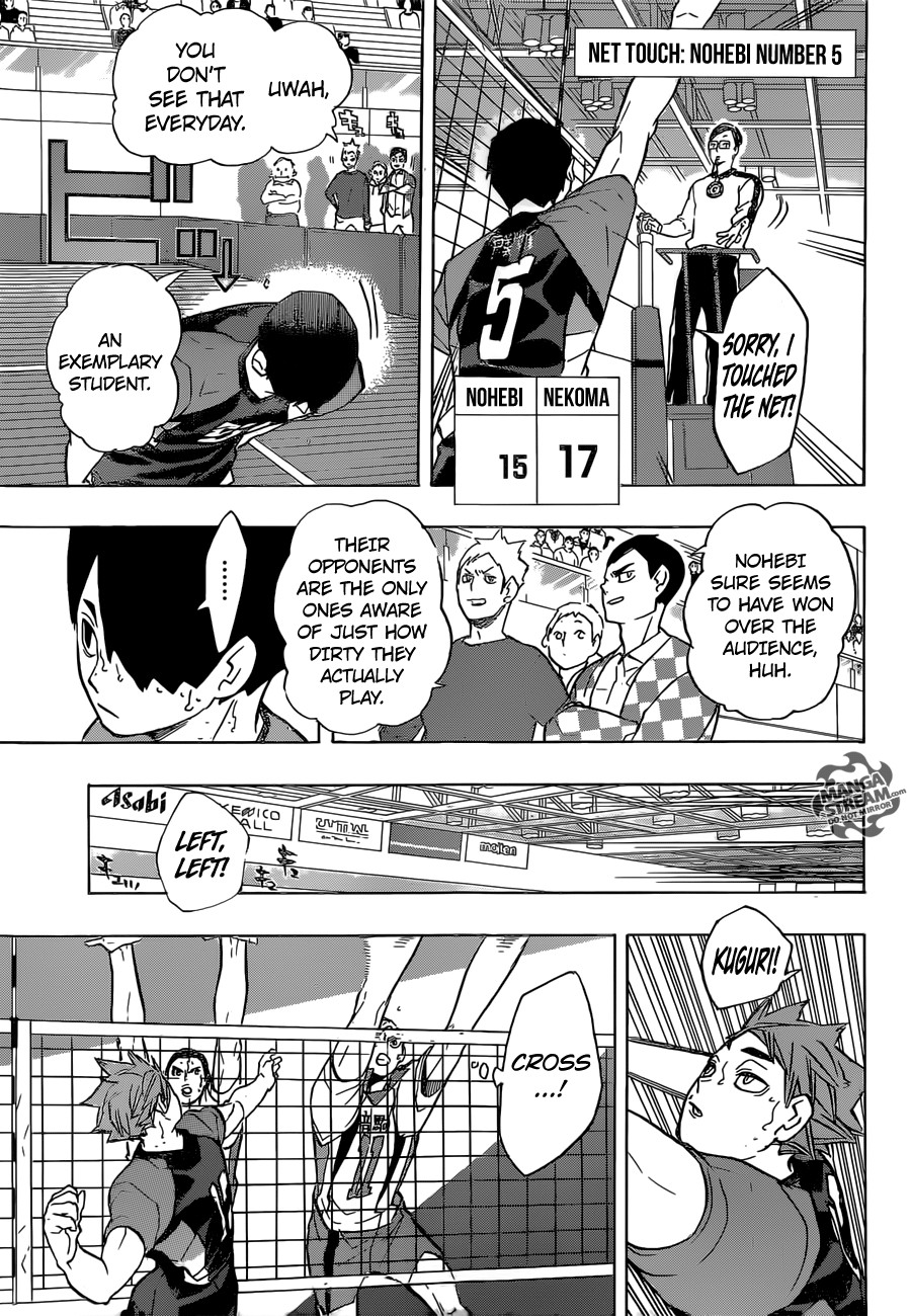 Haikyuu!! chapter 203 page 8