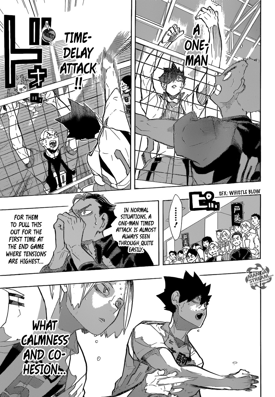 Haikyuu!! chapter 204 page 10