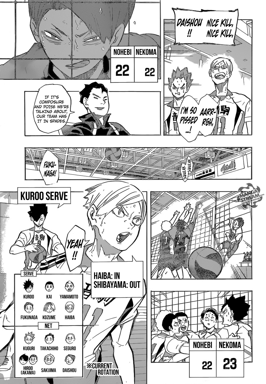 Haikyuu!! chapter 204 page 12