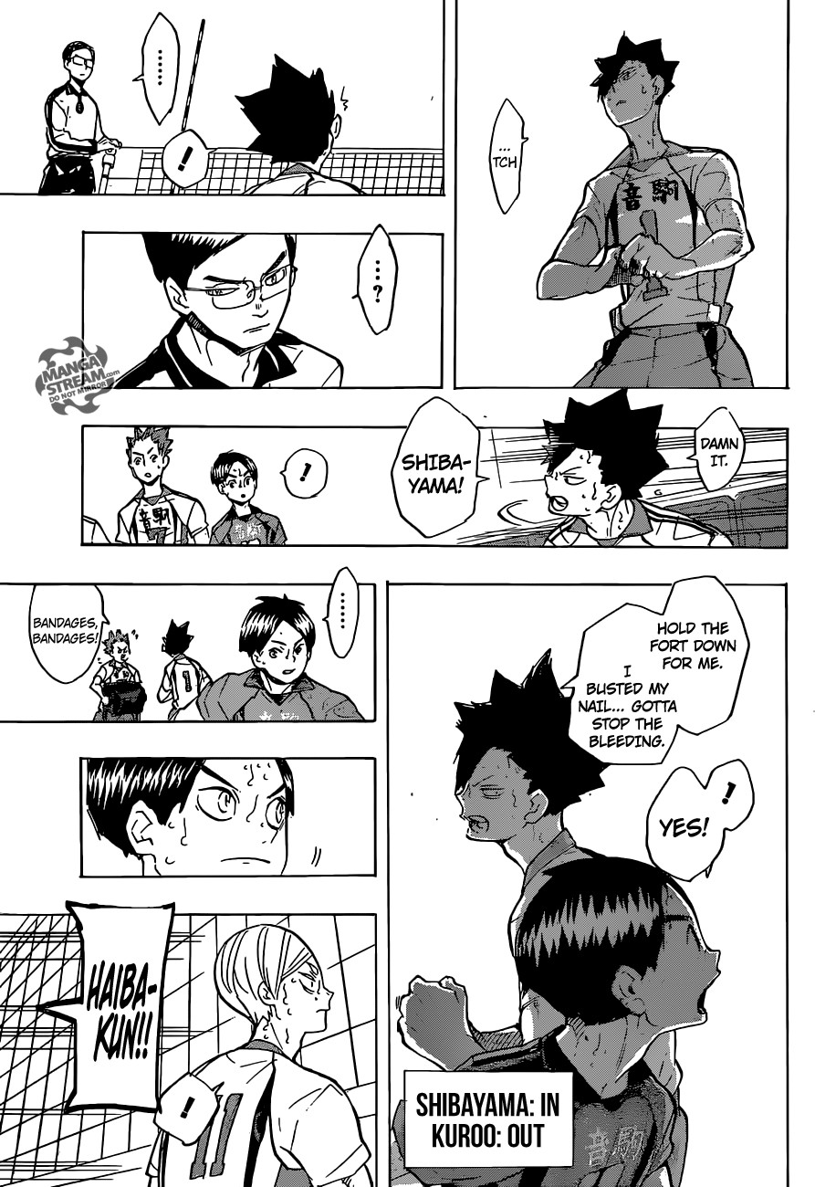 Haikyuu!! chapter 204 page 14