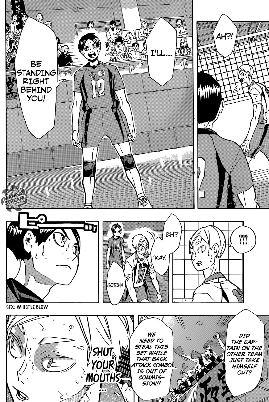 Haikyuu!! chapter 204 page 15