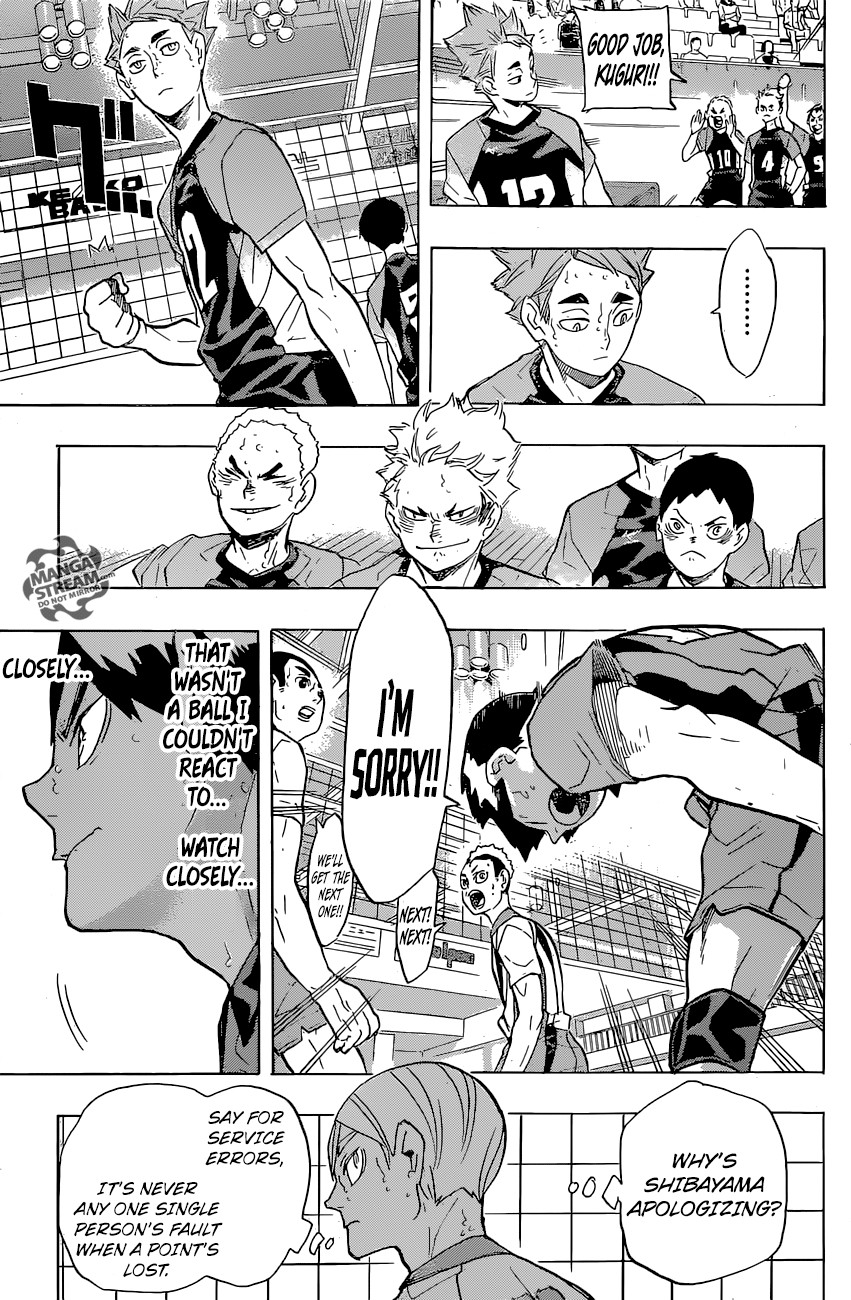 Haikyuu!! chapter 204 page 18