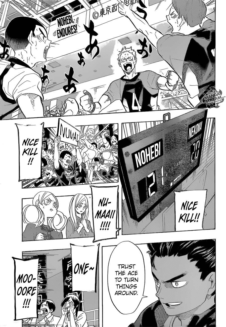 Haikyuu!! chapter 204 page 4