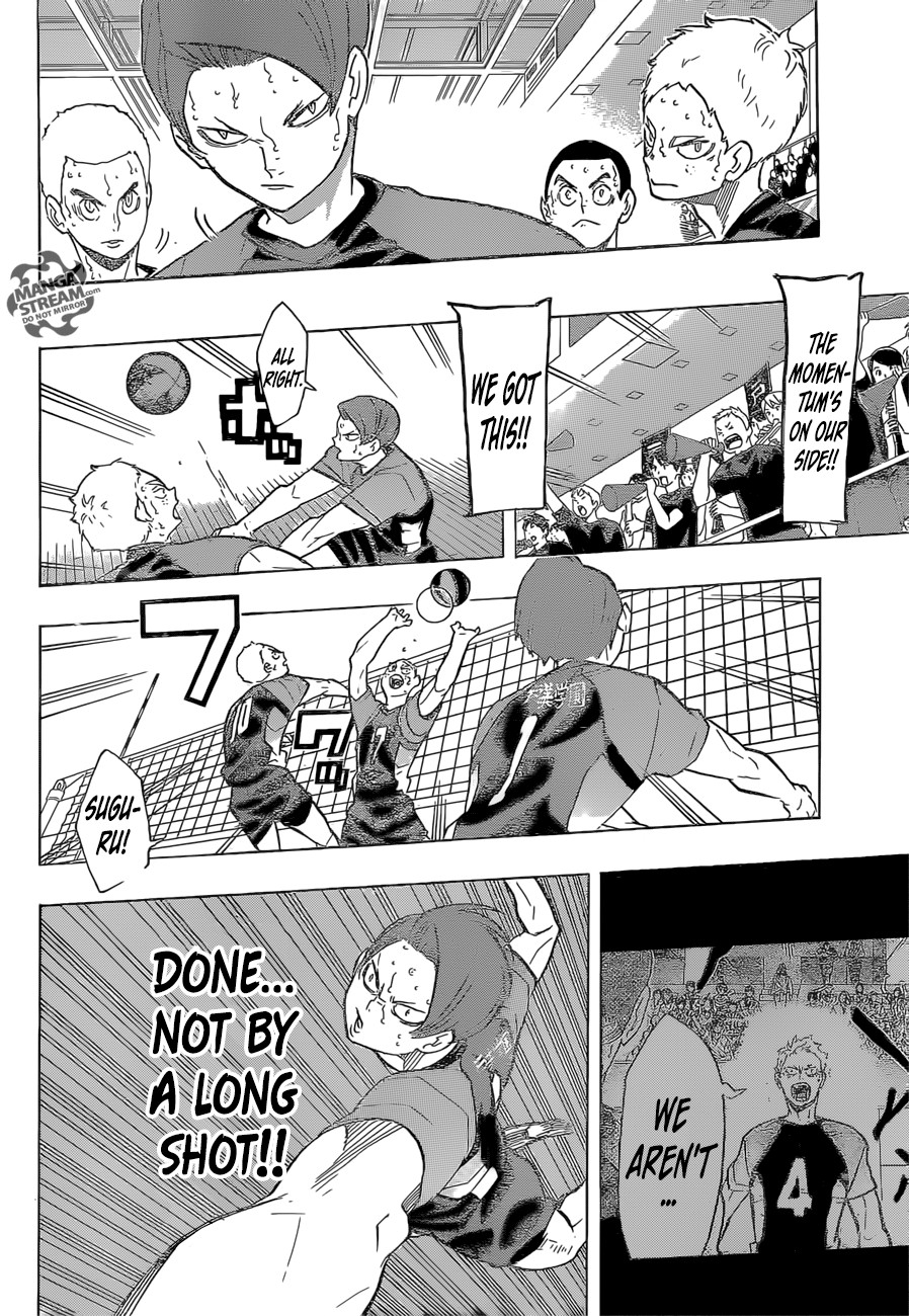 Haikyuu!! chapter 204 page 7