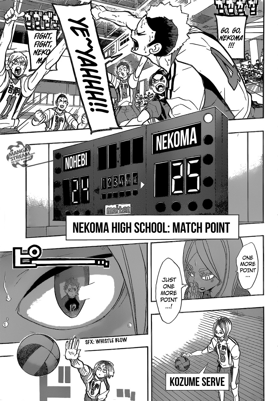 Haikyuu!! chapter 205 page 6
