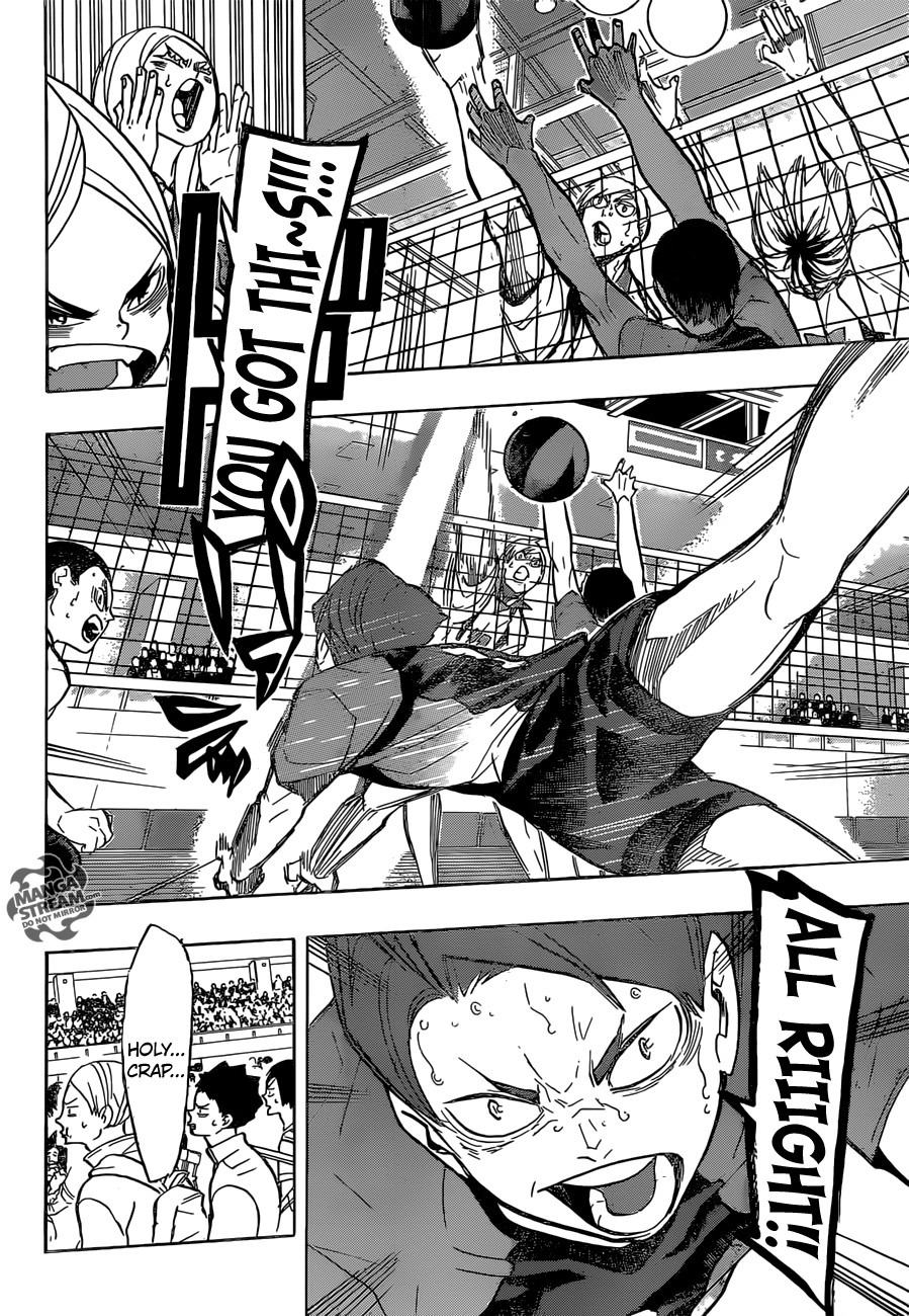 Haikyuu!! chapter 205 page 9