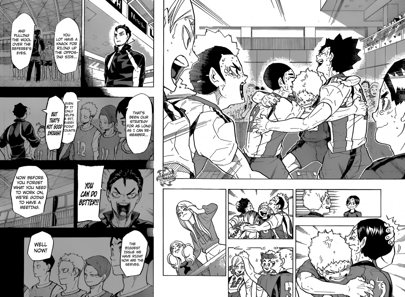 Haikyuu!! chapter 206 page 3