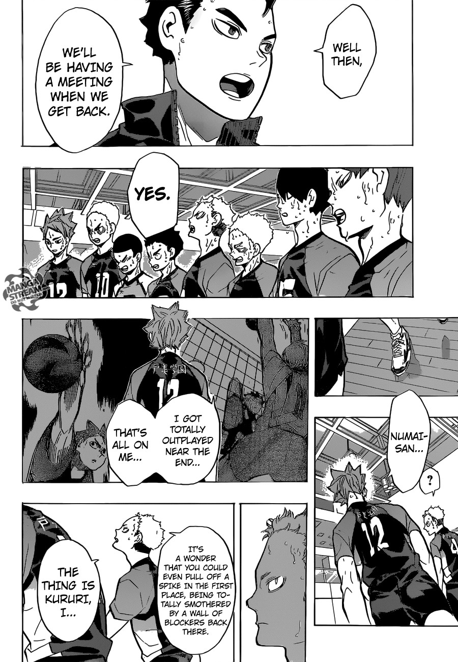 Haikyuu!! chapter 206 page 4