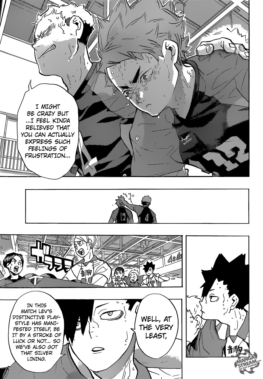 Haikyuu!! chapter 206 page 5