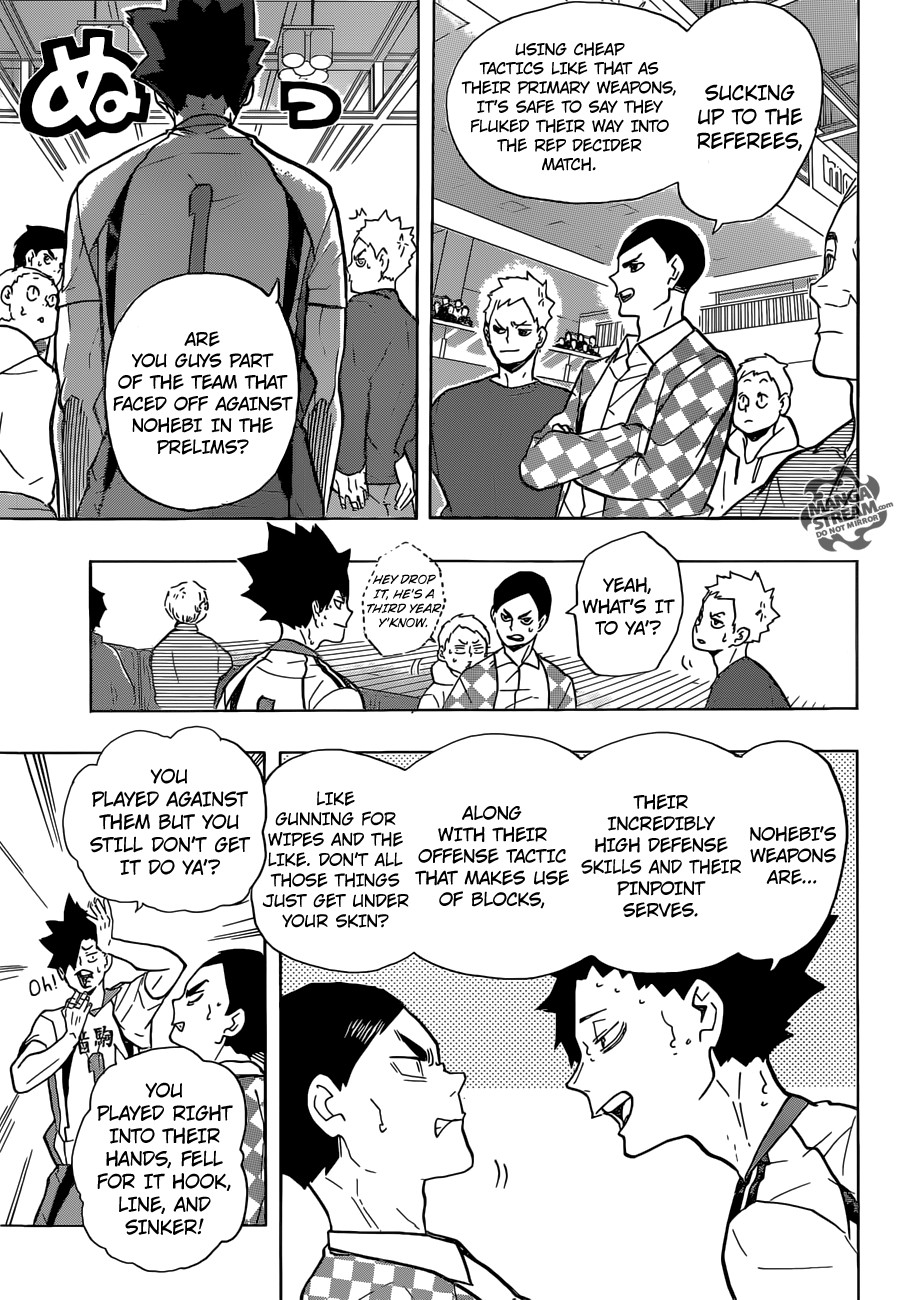 Haikyuu!! chapter 206 page 7