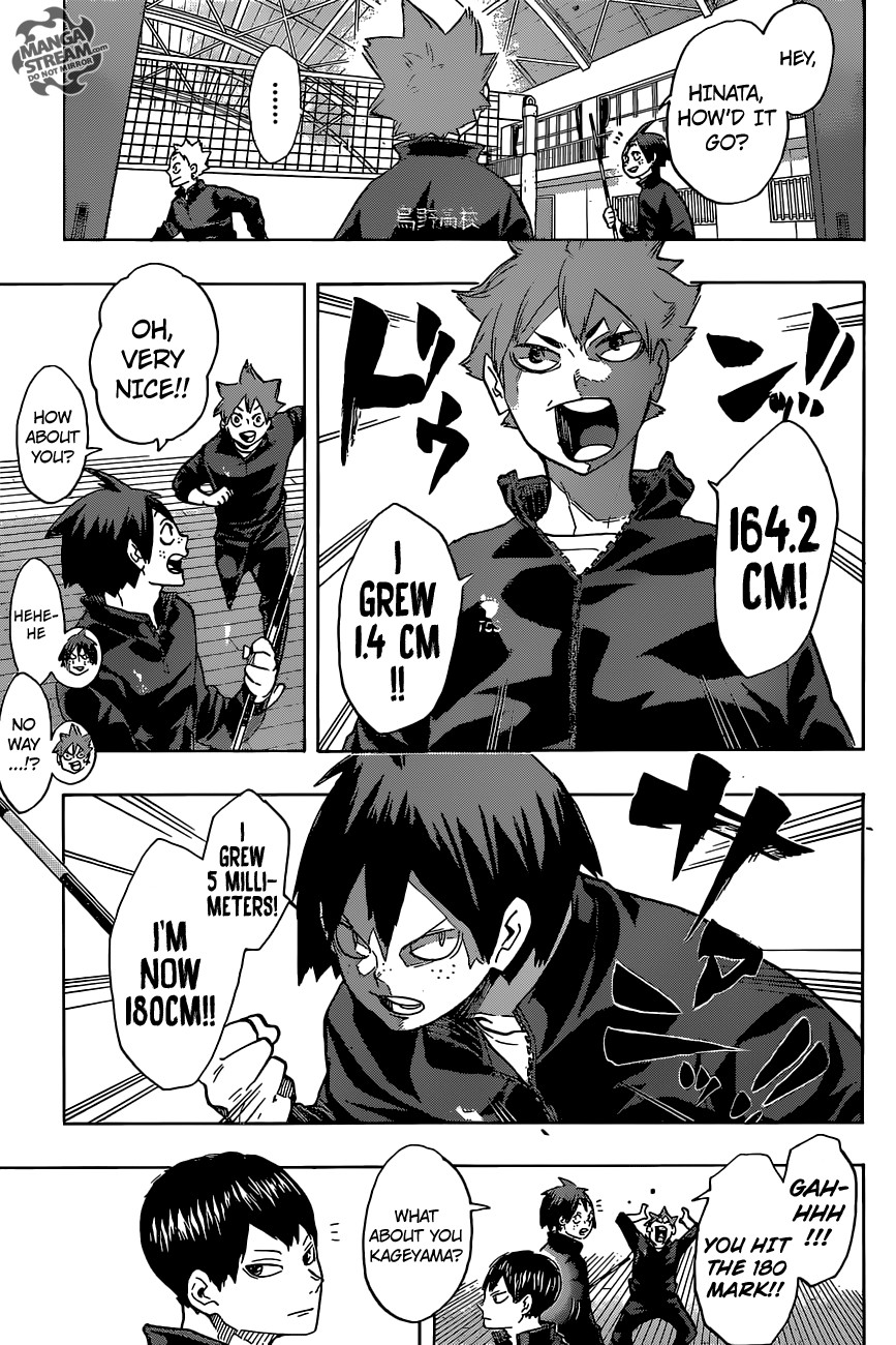 Haikyuu!! chapter 207 page 10