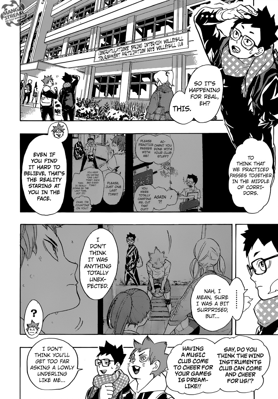 Haikyuu!! chapter 207 page 3