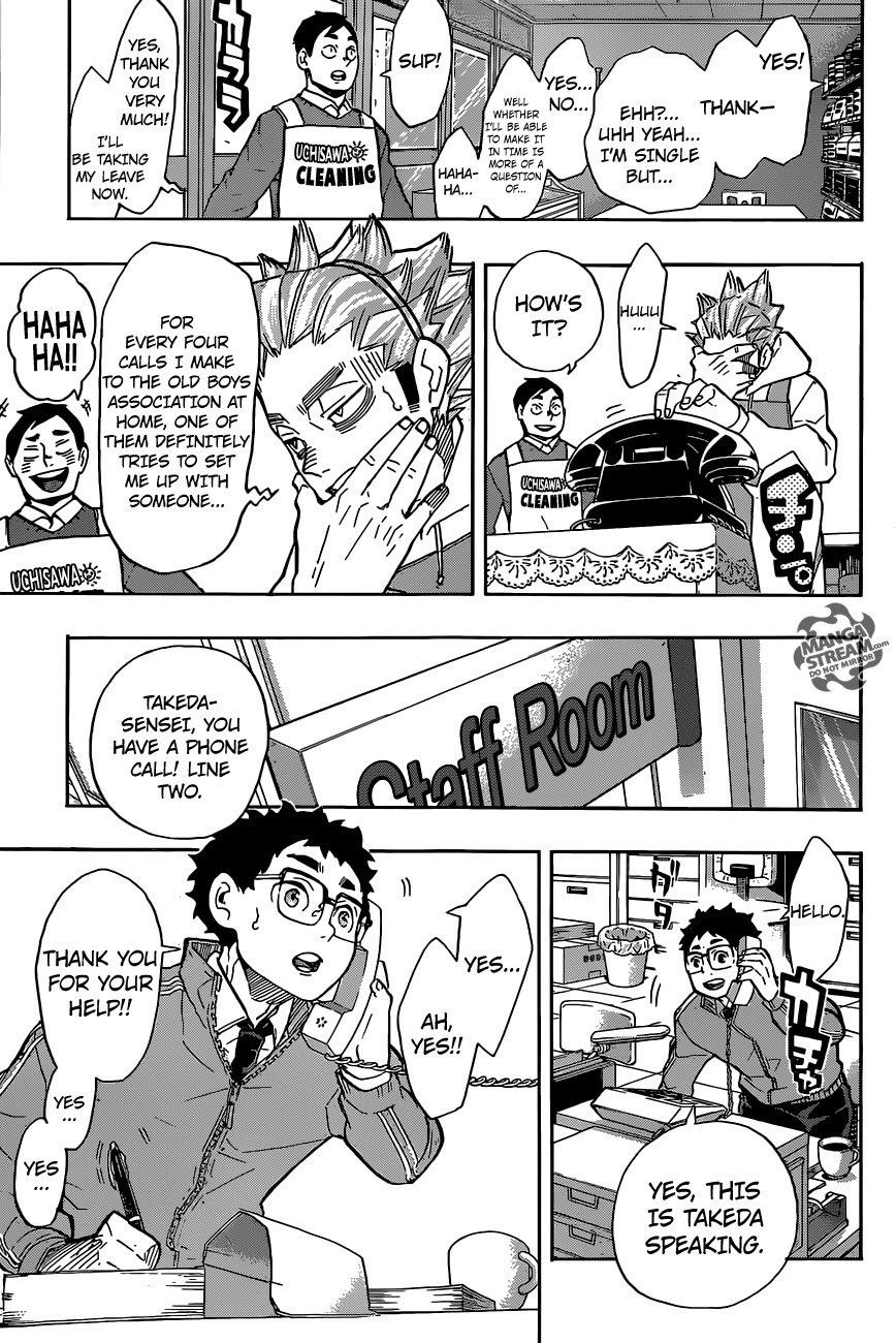 Haikyuu!! chapter 207 page 8