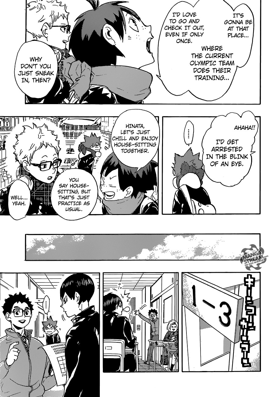 Haikyuu!! chapter 208 page 12