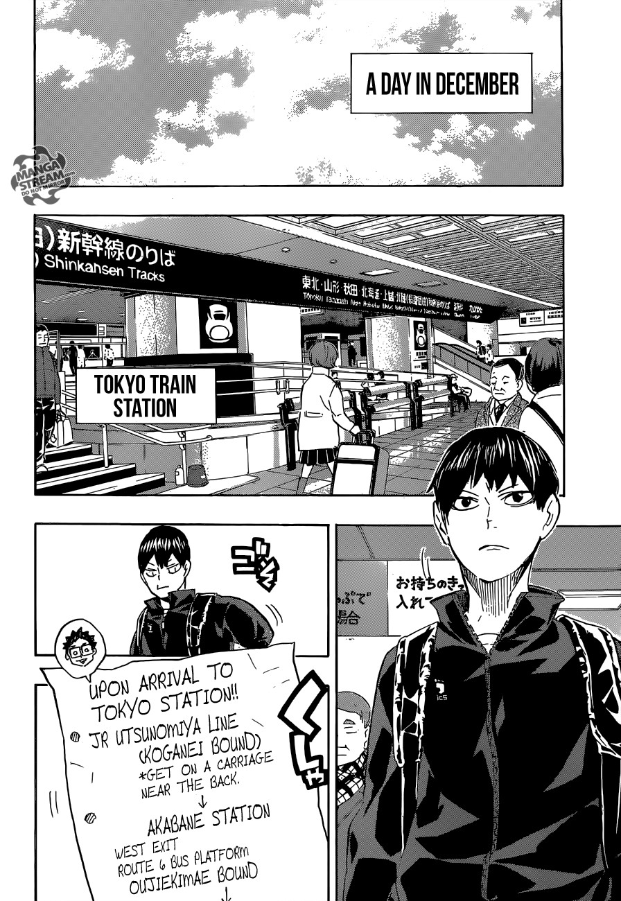 Haikyuu!! chapter 208 page 16