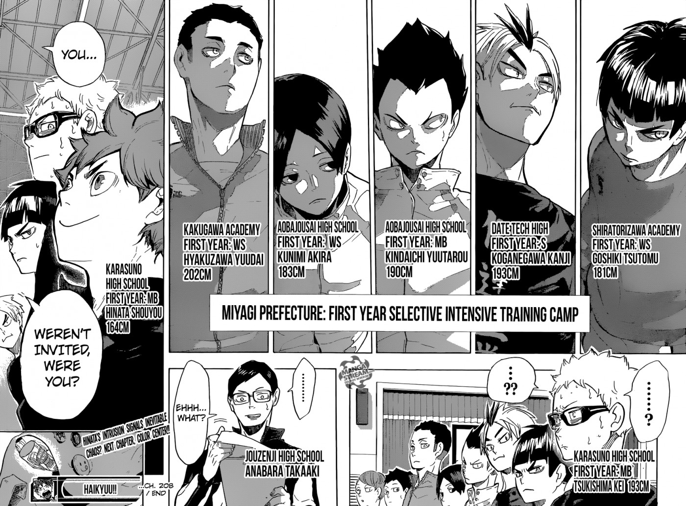 Haikyuu!! chapter 208 page 18