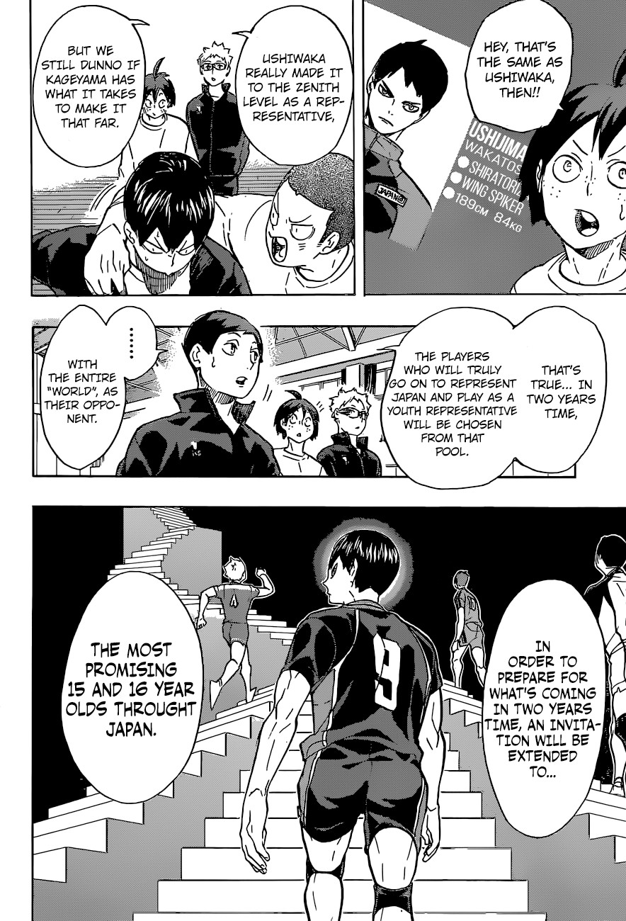 Haikyuu!! chapter 208 page 3