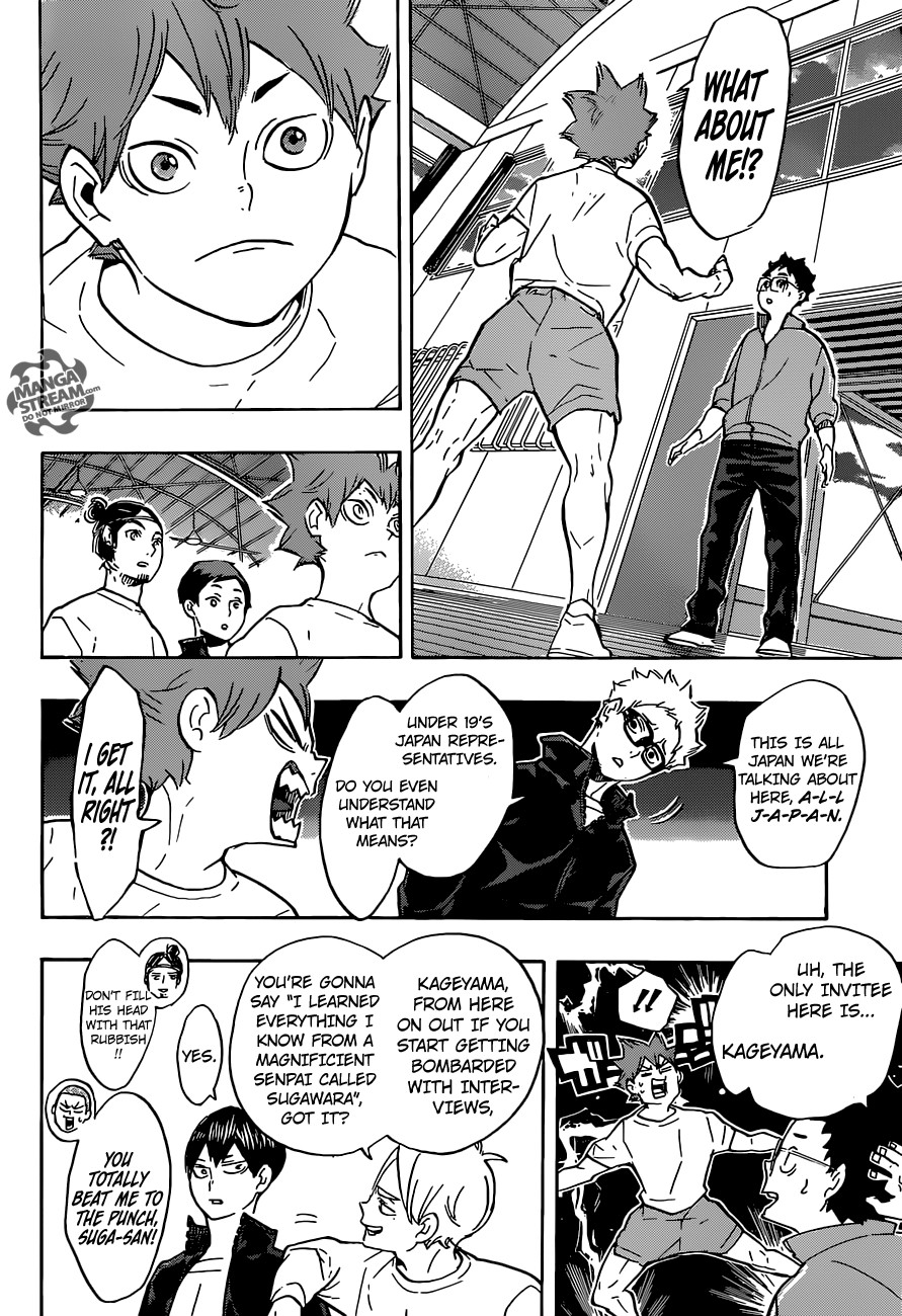 Haikyuu!! chapter 208 page 5