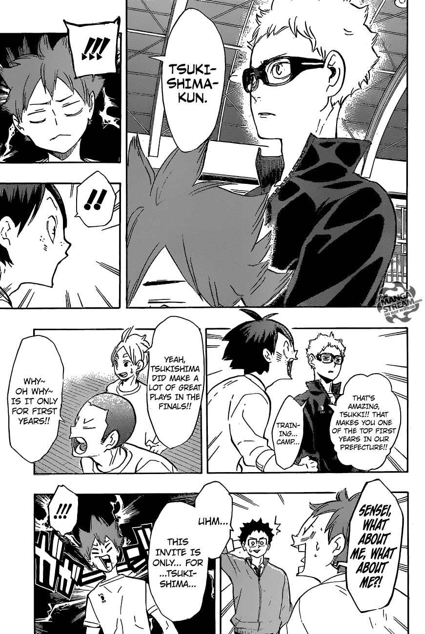 Haikyuu!! chapter 208 page 8