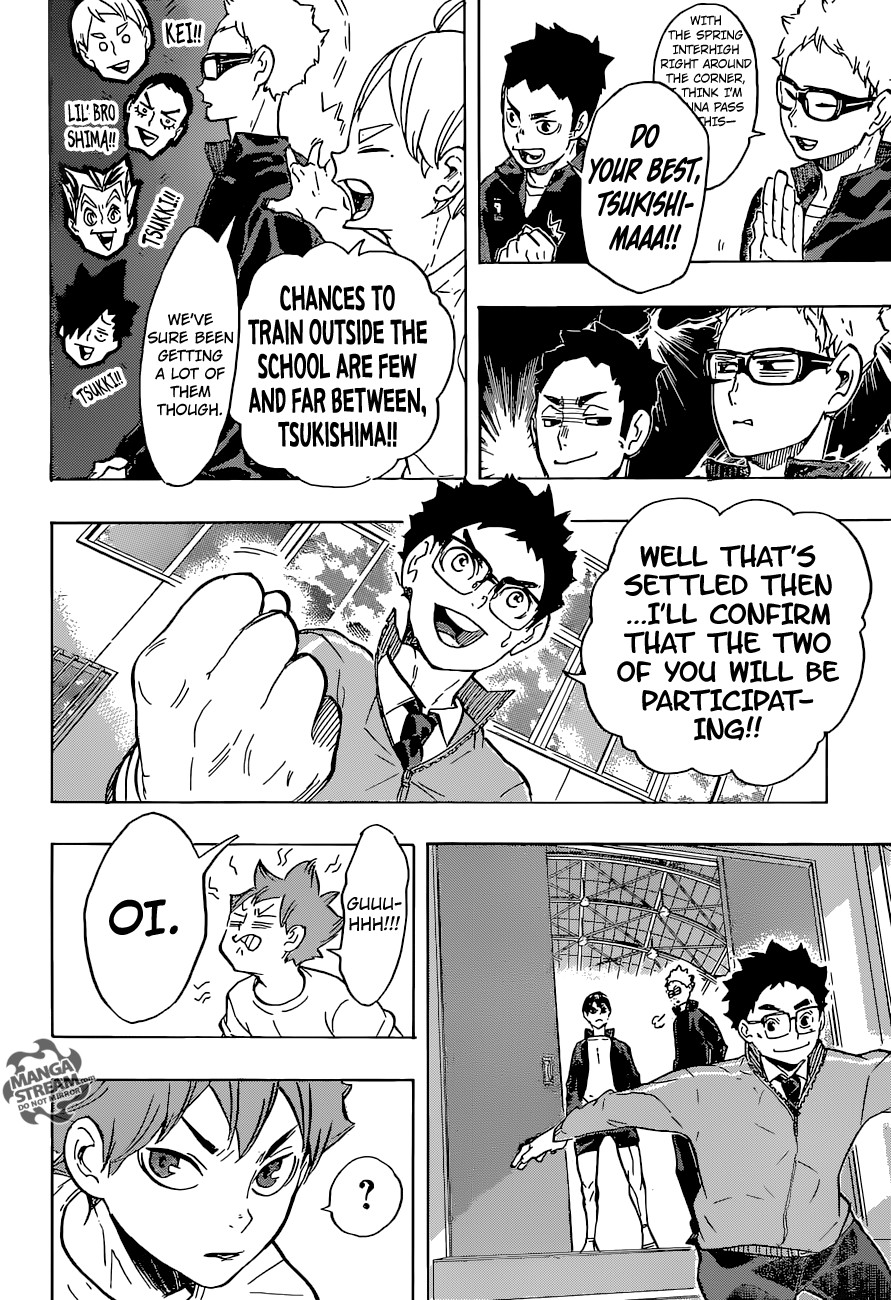 Haikyuu!! chapter 208 page 9